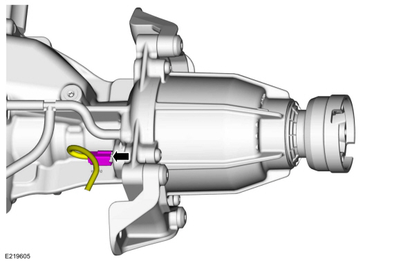 Ford Fusion. Active Torque Coupling Clutch. Removal and Installation