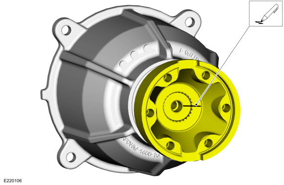 Ford Fusion. Active Torque Coupling Clutch. Removal and Installation