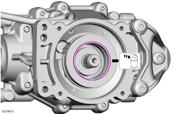 Ford Fusion. Active Torque Coupling Clutch. Removal and Installation