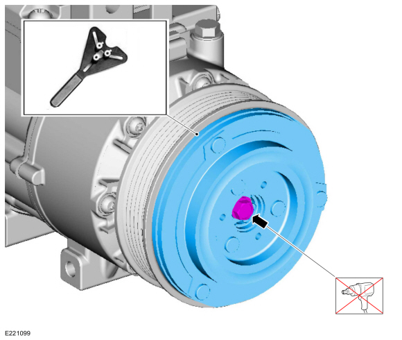 Ford Fusion. Air Conditioning (A/C) Clutch and Air Conditioning (A/C) Clutch Field Coil. General Procedures