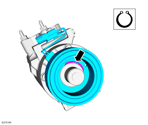 Ford Fusion. Air Conditioning (A/C) Clutch and Air Conditioning (A/C) Clutch Field Coil. General Procedures