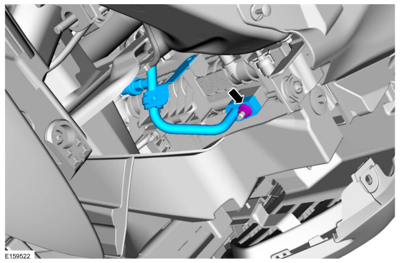 Ford Fusion. Air Conditioning (A/C) Compressor Outlet Line - 1.5L EcoBoost (118kW/160PS) – I4. Removal and Installation