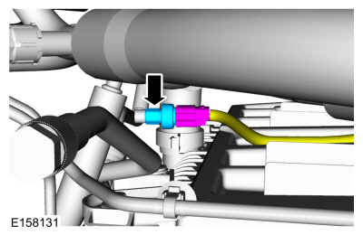 Ford Fusion. Air Conditioning (A/C) Pressure Transducer. Removal and Installation