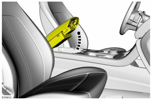 Ford Fusion. Auto-Start-Stop Deactivation Switch. Removal and Installation