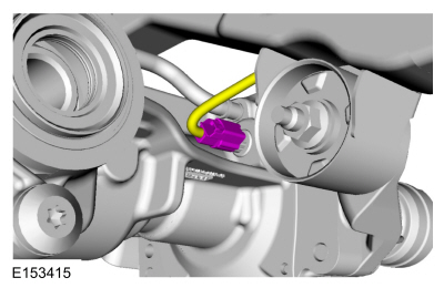 Ford Fusion. Axle Assembly. Removal and Installation