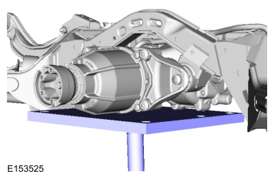 Ford Fusion. Axle Assembly. Removal and Installation