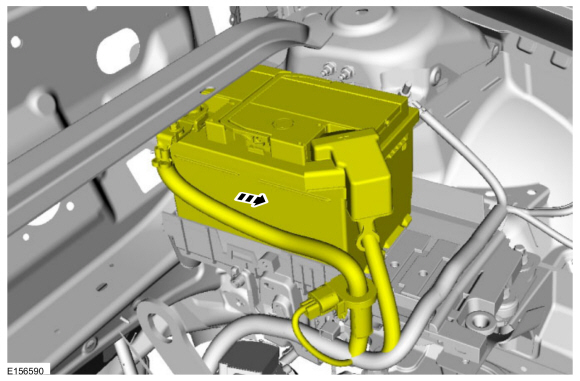 Ford Fusion. Battery Disconnect and Connect. General Procedures