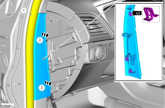 Ford Fusion. Body Control Module (BCM). Removal and Installation