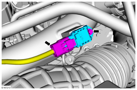 Ford Fusion. Boost Pressure Sensor. Removal and Installation