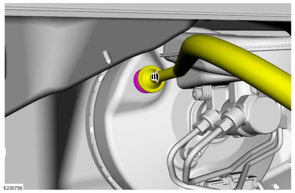 Ford Fusion. Brake Booster. Removal and Installation
