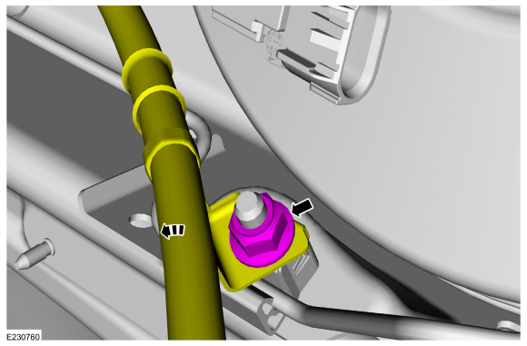 Ford Fusion. Brake Booster. Removal and Installation