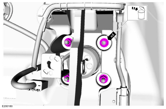 Ford Fusion. Brake Booster. Removal and Installation