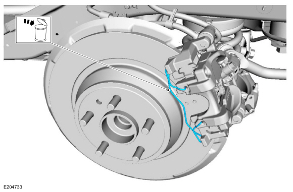 Ford Fusion. Brake Pads. Removal and Installation