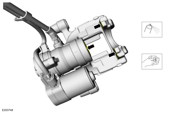 Ford Fusion. Brake Pads. Removal and Installation