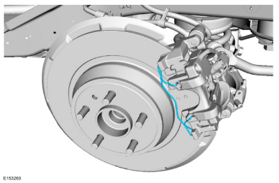 Ford Fusion. Brake Pads. Removal and Installation