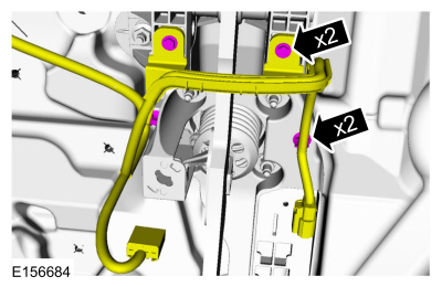 Ford Fusion. Brake Pedal and Bracket. Removal and Installation