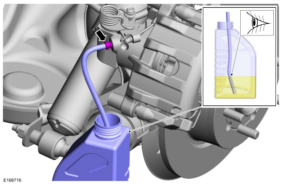 Ford Fusion. Brake System Pressure Bleeding. General Procedures