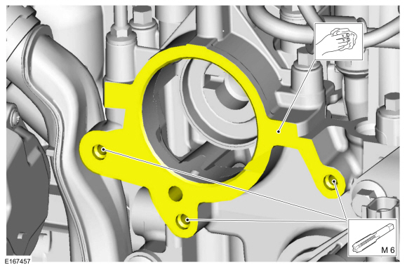 Ford Fusion. Brake Vacuum Pump - 1.5L EcoBoost (118kW/160PS) – I4. Removal and Installation