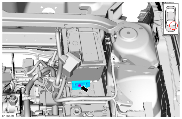Ford Fusion. Brake Vacuum Sensor. Removal and Installation