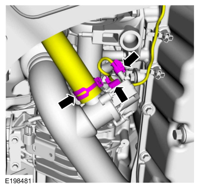 Ford Fusion. Cabin Heater Coolant Pump - 1.5L EcoBoost (118kW/160PS) – I4. Removal and Installation