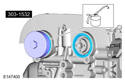 Ford Fusion. Camshaft Seal. Removal and Installation