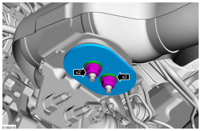 Ford Fusion. Catalytic Converter. Removal and Installation