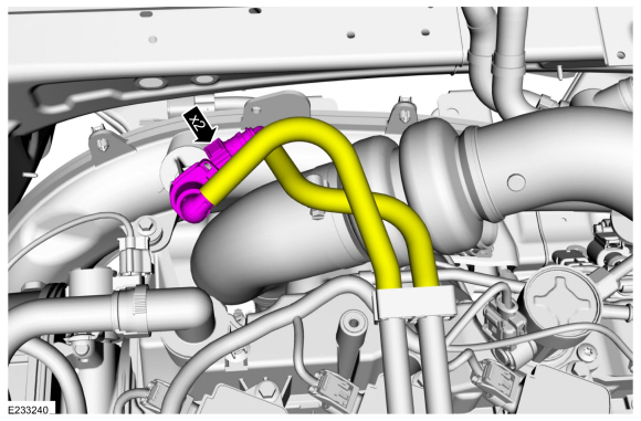 Ford Fusion. Charge Air Cooler (CAC) Intake Pipe. Removal and Installation