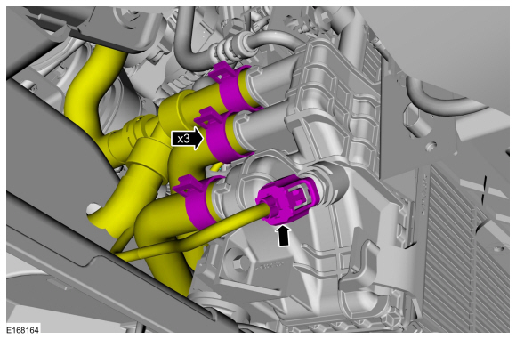 Ford Fusion. Charge Air Cooler (CAC) Radiator. Removal and Installation