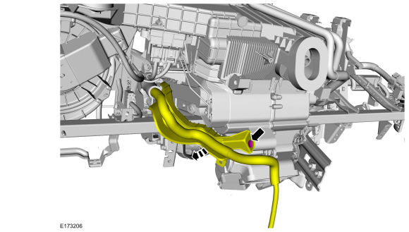 Ford Fusion. Climate Control Housing - Vehicles With: Dual Automatic Temperature Control (DATC). Removal and Installation