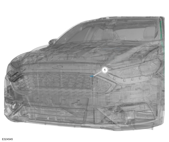 Ford Fusion. Climate Control System - Vehicles With: Dual Automatic Temperature Control (DATC) - Component Location. Description and Operation