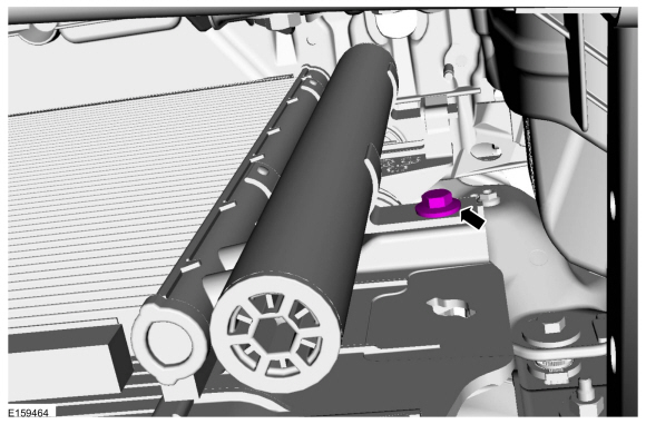 Ford Fusion. Condenser - 1.5L EcoBoost (118kW/160PS) – I4. Removal and Installation