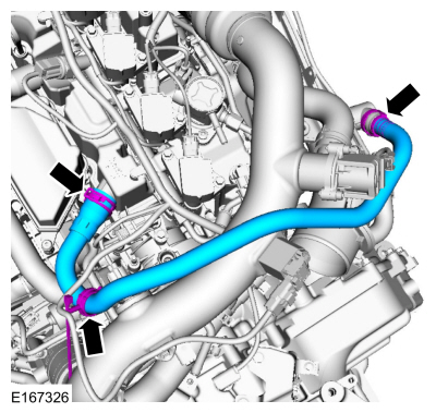 Ford Fusion. Coolant Pump. Removal and Installation