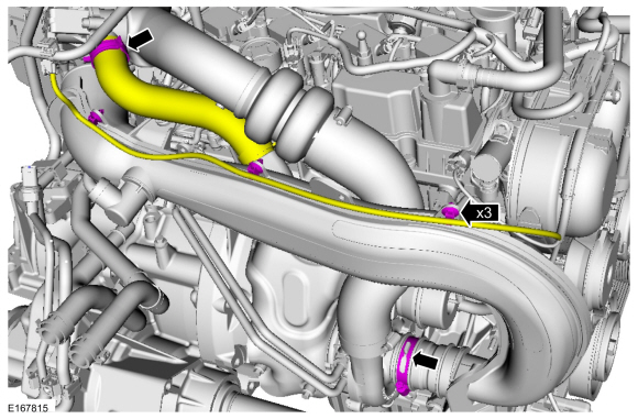 Ford Fusion. Coolant Pump. Removal and Installation