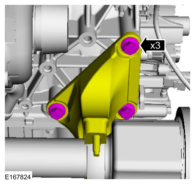 Ford Fusion. Coolant Pump. Removal and Installation