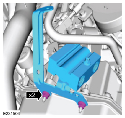 Ford Fusion. Cooler Bypass Valve - 1.5L EcoBoost (110kW/150PS) – I4. Removal and Installation