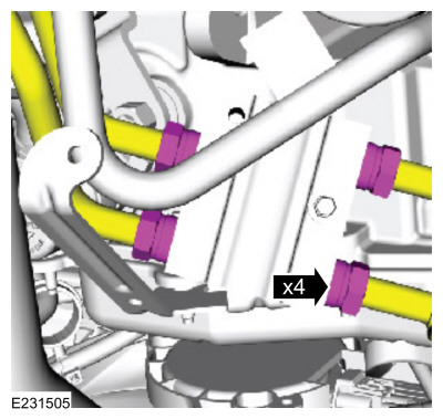 Ford Fusion. Cooler Bypass Valve - 1.5L EcoBoost (110kW/150PS) – I4. Removal and Installation