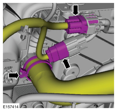 Ford Fusion. Cooling Fan Motor and Shroud. Removal and Installation