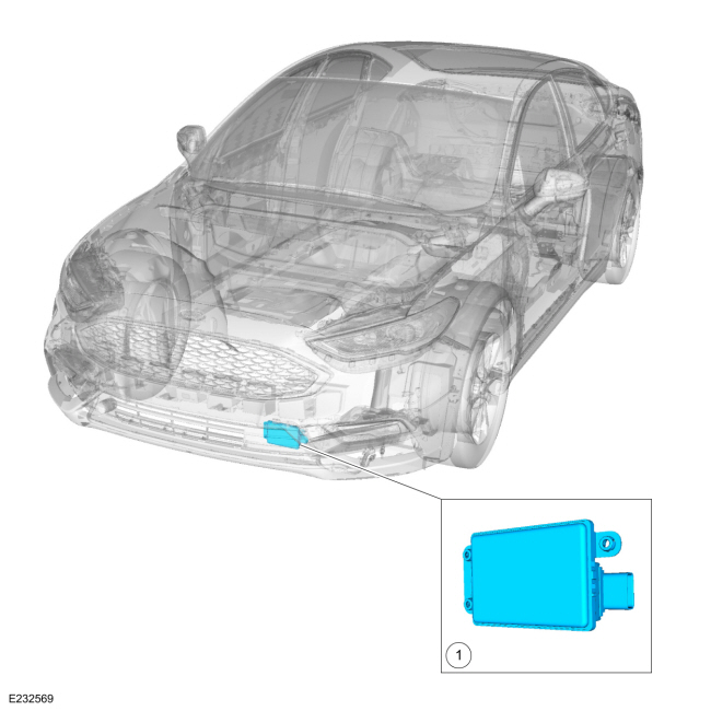 Ford Fusion. Cruise Control - Component Location. Description and Operation