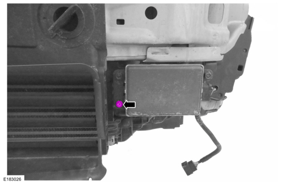 Ford Fusion. Cruise Control Radar Alignment. General Procedures