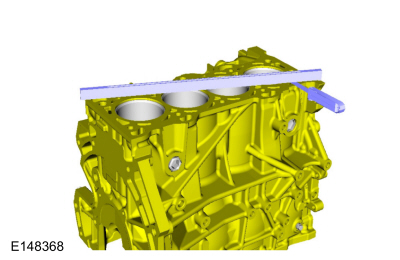 Ford Fusion. Cylinder Block Distortion. General Procedures