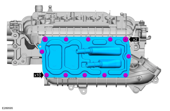 Ford Fusion. Cylinder Head. Disassembly and Assembly of Subassemblies