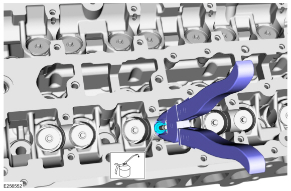 Ford Fusion. Cylinder Head. Disassembly and Assembly of Subassemblies