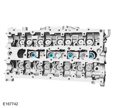 Ford Fusion. Cylinder Head. Disassembly and Assembly of Subassemblies