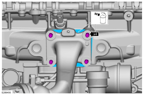 Ford Fusion. Cylinder Head. Removal and Installation