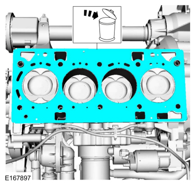 Ford Fusion. Cylinder Head. Removal and Installation