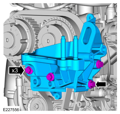 Ford Fusion. Cylinder Head. Removal and Installation