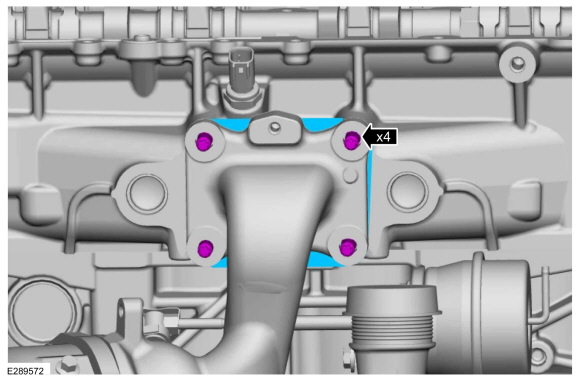 Ford Fusion. Cylinder Head. Removal and Installation