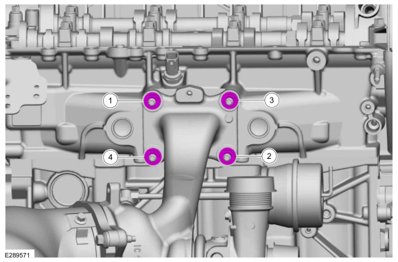 Ford Fusion. Cylinder Head. Removal and Installation