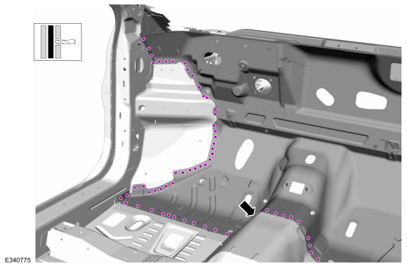 Ford Fusion. Dash Panel. Removal and Installation