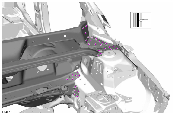 Ford Fusion. Dash Panel. Removal and Installation